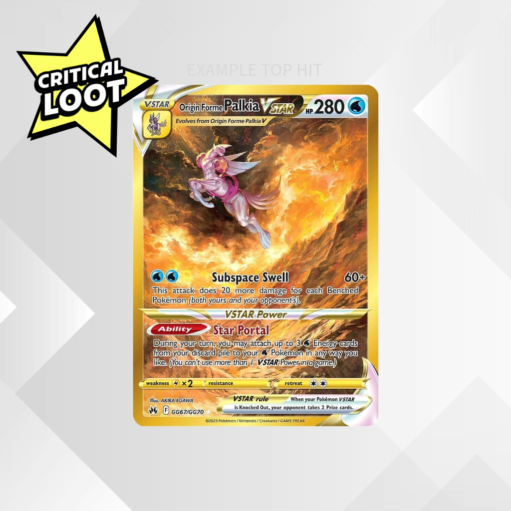 Pokémon TCG Crown Zenith Booster Pack