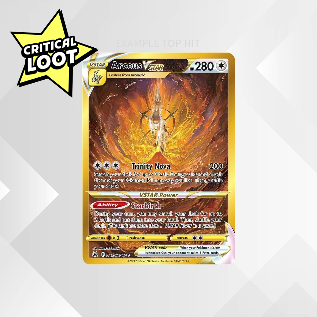 Pokémon TCG Crown Zenith Booster Pack