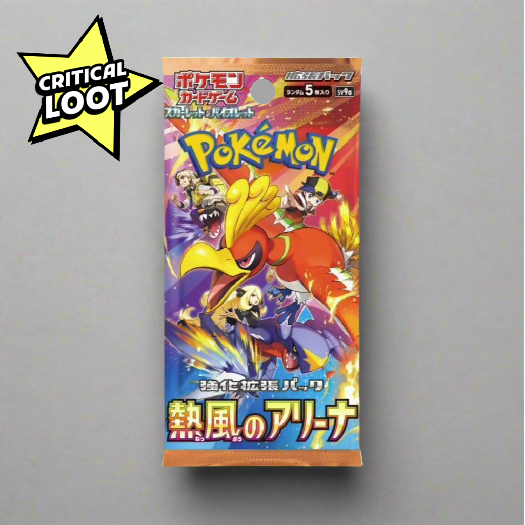 Japanese Pokémon TCG Heat Wave Arena Booster Box - SV9a